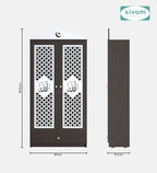 Sivom furniture SIVOM Celestial Prayer Unit Engineered Wood (Height: 167, Knock Down) for Modern Homes | Elegant Design & Premium Finish