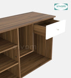 Sivom furniture SIVOM CERA Multipurpose TV Unit fits upto 43 inch with Storage Engineered Wood TV Entertainment Unit for Modern Homes | Elegant Design & Premium Finish (Copy)