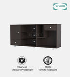 Sivom furniture SIVOM CERA Multipurpose TV Unit fits upto 43 inch with Storage Engineered Wood TV Entertainment Unit for Modern Homes | Elegant Design & Premium Finish (Copy)