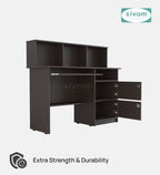 Sivom SIVOM Chamber Multipurpose Study/Home/Office Table Engineered Wood Study Table for Modern Homes | Elegant Design & Premium Finish