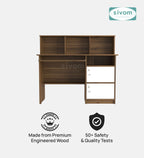 Sivom SIVOM Chamber Multipurpose Study/Home/Office Table Engineered Wood Study Table for Modern Homes | Elegant Design & Premium Finish