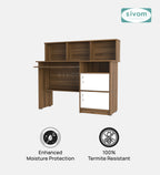 Sivom SIVOM Chamber Multipurpose Study/Home/Office Table Engineered Wood Study Table for Modern Homes | Elegant Design & Premium Finish