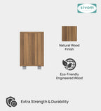 Sivom SIVOM Chaos Multipurpose Centre Table / Engineered Wood Coffee Table for Modern Homes | Elegant Design & Premium Finish