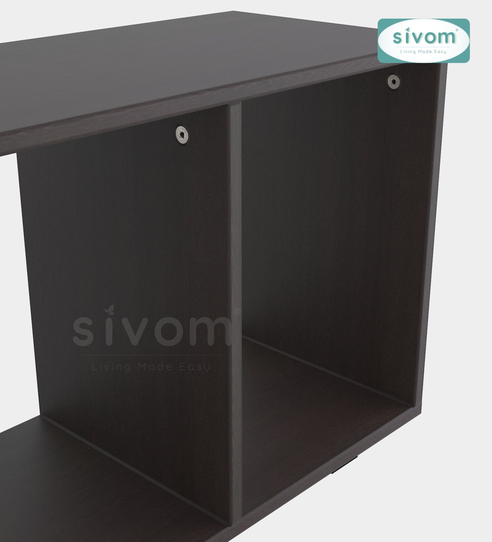 Sivom SIVOM Chaos Multipurpose Centre Table / Engineered Wood Coffee Table for Modern Homes | Elegant Design & Premium Finish