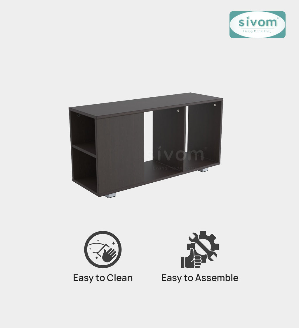 Sivom SIVOM Chaos Multipurpose Centre Table / Engineered Wood Coffee Table for Modern Homes | Elegant Design & Premium Finish