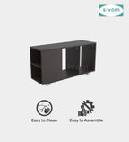 Sivom SIVOM Chaos Multipurpose Centre Table / Engineered Wood Coffee Table for Modern Homes | Elegant Design & Premium Finish