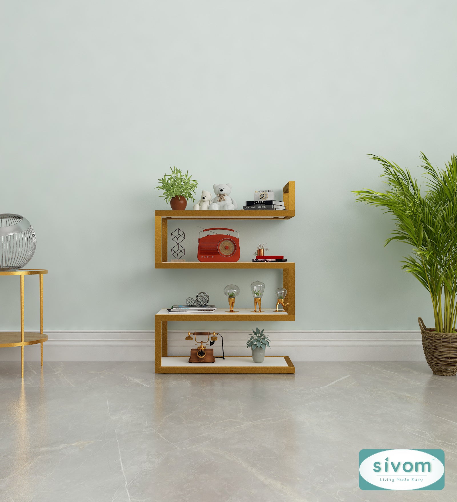 Sivom Sivom Ashley Display Unit for Modern Homes | Elegant Design & Premium Finish