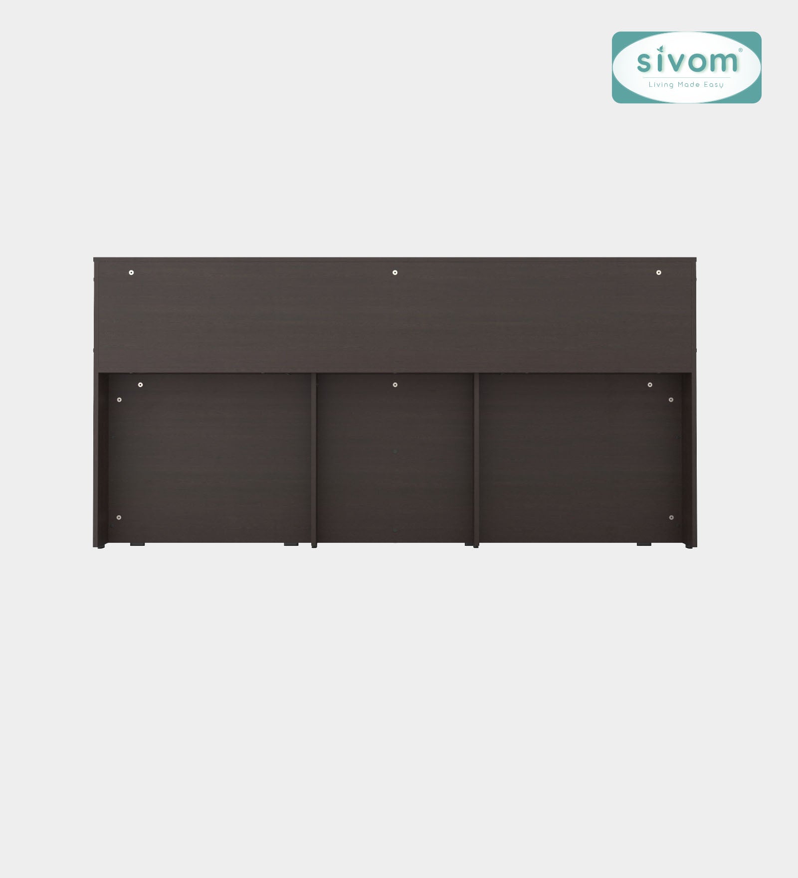 Sivom SIVOM Citrus Box Bed with Storage Engineered Wood King Box Bed for Modern Homes | Elegant Design & Premium Finish