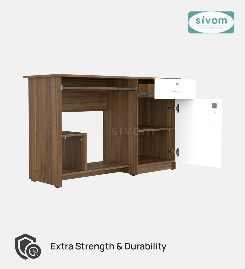 Sivom SIVOM Classy Study/Home Office Engineered Wood Computer Desk for Modern Homes | Elegant Design & Premium Finish