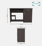 Sivom SIVOM Classy Study/Home Office Engineered Wood Computer Desk for Modern Homes | Elegant Design & Premium Finish