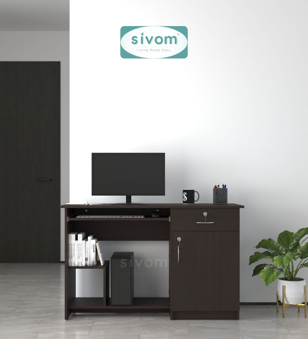 Sivom SIVOM Classy Study/Home Office Engineered Wood Computer Desk for Modern Homes | Elegant Design & Premium Finish