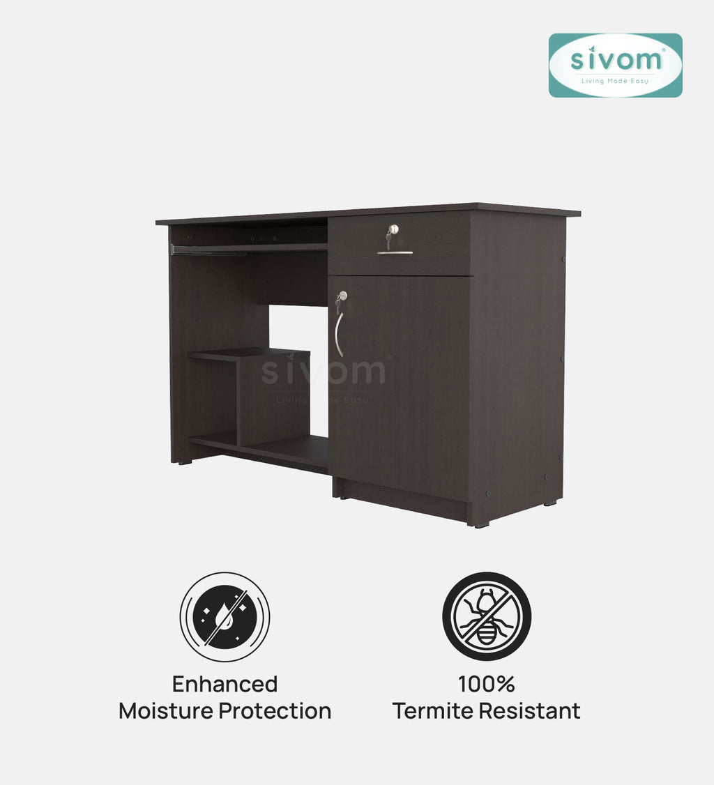 Sivom SIVOM Classy Study/Home Office Engineered Wood Computer Desk for Modern Homes | Elegant Design & Premium Finish