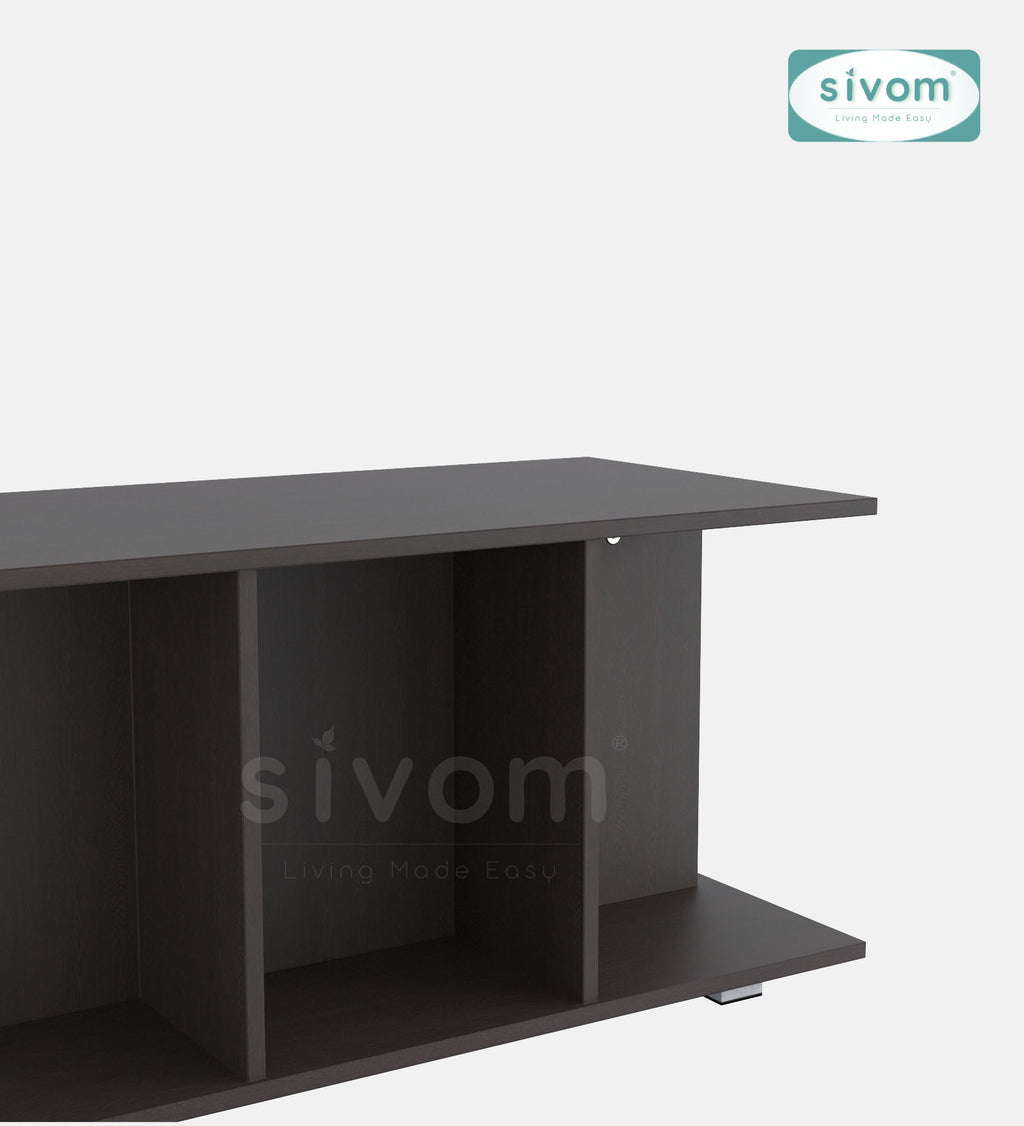SIVOM Cooper Multipurpose Centre Table / Engineered Wood Coffee Table for Modern Homes | Elegant Design & Premium Finish