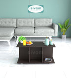 SIVOM Cooper Multipurpose Centre Table / Engineered Wood Coffee Table for Modern Homes | Elegant Design & Premium Finish