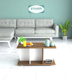 SIVOM Cooper Multipurpose Centre Table / Engineered Wood Coffee Table for Modern Homes | Elegant Design & Premium Finish
