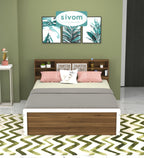 Sivom SIVOM Citrus Box Bed with Storage Engineered Wood Queen Box Bed for Modern Homes | Elegant Design & Premium Finish