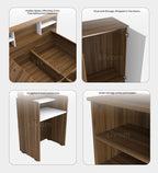 Sivom furniture Cosmo Queen WIth Storage Bedroom Combo