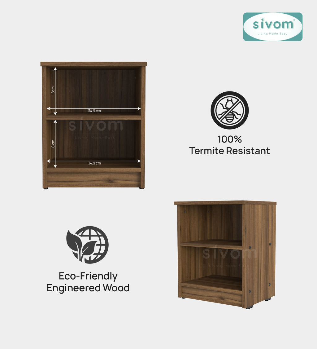 Sivom furniture Cosmo King With Storage Bedroom Combo