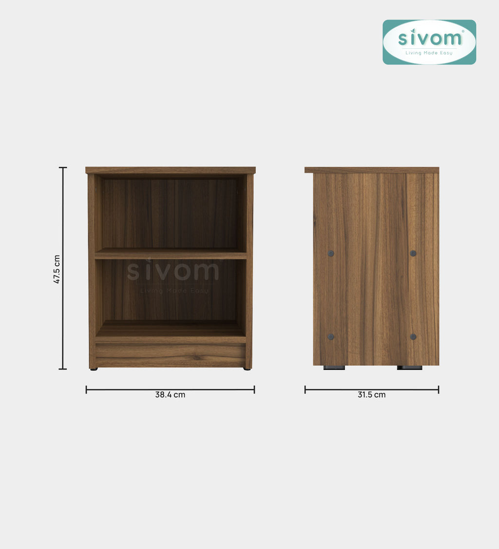 Sivom furniture Cosmo King With Storage Bedroom Combo