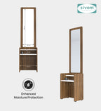 Sivom furniture Cosmo King With Storage Bedroom Combo
