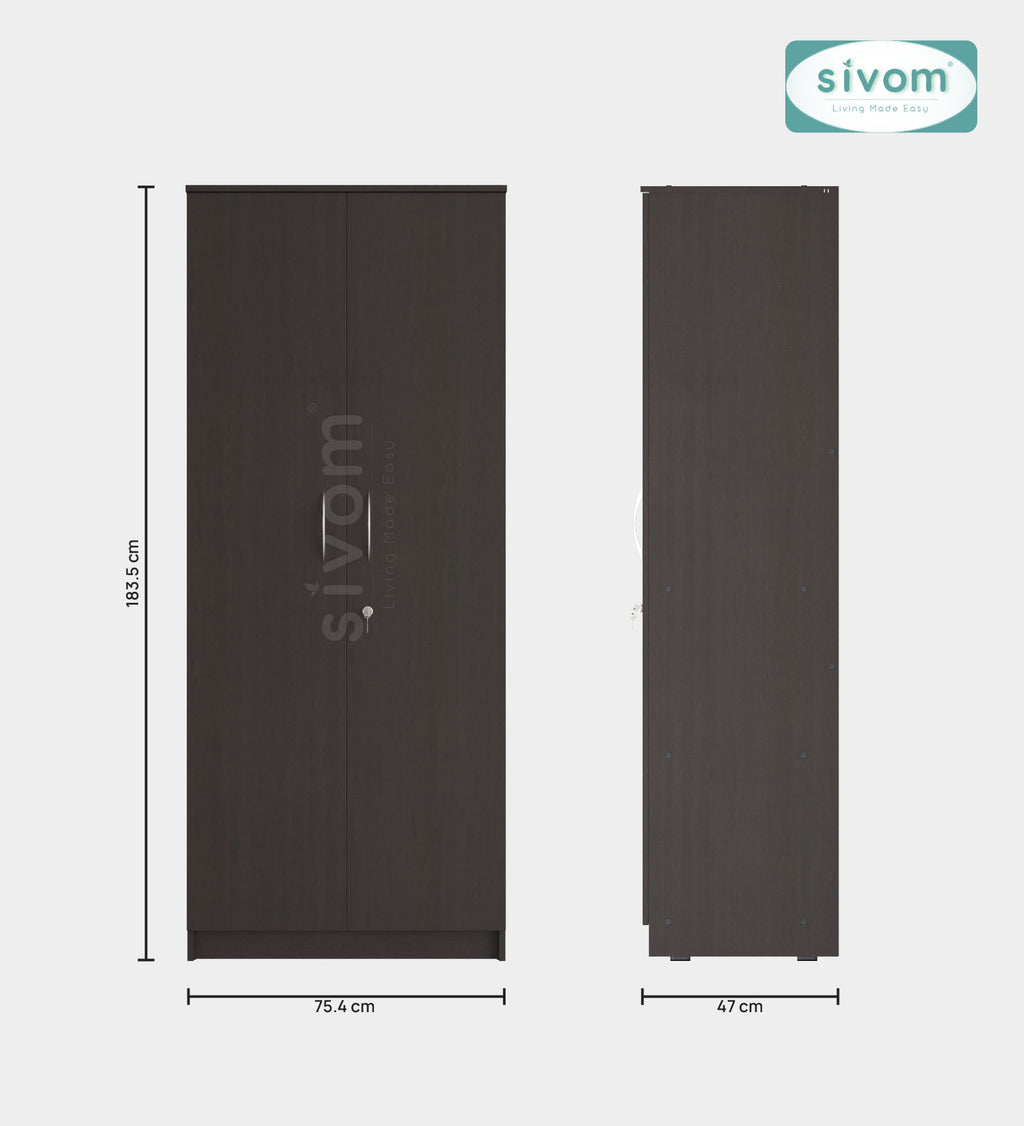 Sivom furniture Cosmo King With Storage Bedroom Combo