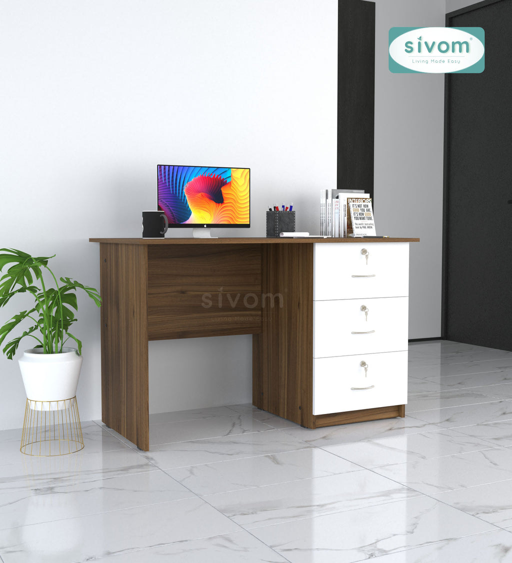 Sivom SIVOM COUNTER Multipurpose Study/Home/Office Table Engineered Wood Study Table for Modern Homes | Elegant Design & Premium Finish (Copy)