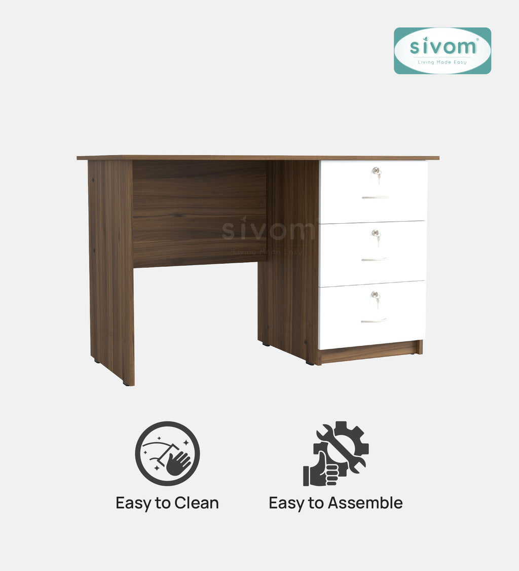 Sivom SIVOM COUNTER Multipurpose Study/Home/Office Table Engineered Wood Study Table for Modern Homes | Elegant Design & Premium Finish (Copy)