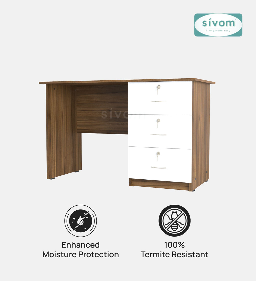 Sivom SIVOM COUNTER Multipurpose Study/Home/Office Table Engineered Wood Study Table for Modern Homes | Elegant Design & Premium Finish (Copy)