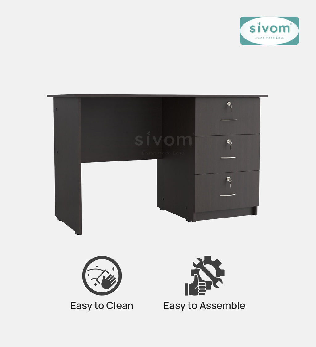 Sivom SIVOM COUNTER Multipurpose Study/Home/Office Table Engineered Wood Study Table for Modern Homes | Elegant Design & Premium Finish (Copy)