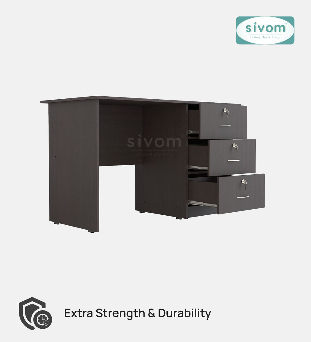 Sivom SIVOM COUNTER Multipurpose Study/Home/Office Table Engineered Wood Study Table for Modern Homes | Elegant Design & Premium Finish (Copy)