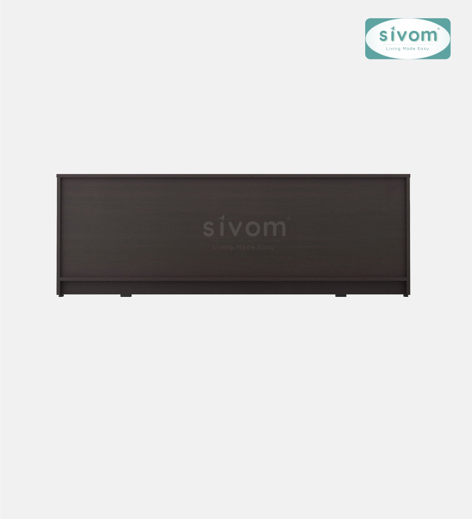 Sivom SIVOM Cozy Multipurpose TV Unit fits upto 55 inch with Storage Engineered Wood TV Entertainment Unit for Modern Homes | Elegant Design & Premium Finish