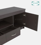 Sivom SIVOM Crafty Multipurpose TV Unit fits upto 55 inch with Storage Engineered Wood TV Entertainment Unit for Modern Homes | Elegant Design & Premium Finish