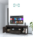 Sivom SIVOM Crafty Multipurpose TV Unit fits upto 55 inch with Storage Engineered Wood TV Entertainment Unit for Modern Homes | Elegant Design & Premium Finish