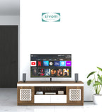 Sivom SIVOM Crafty Multipurpose TV Unit fits upto 55 inch with Storage Engineered Wood TV Entertainment Unit for Modern Homes | Elegant Design & Premium Finish