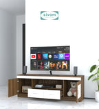 Sivom SIVOM Crafty Multipurpose TV Unit fits upto 55 inch with Storage Engineered Wood TV Entertainment Unit for Modern Homes | Elegant Design & Premium Finish