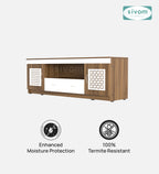 Sivom SIVOM Crafty Multipurpose TV Unit fits upto 55 inch with Storage Engineered Wood TV Entertainment Unit for Modern Homes | Elegant Design & Premium Finish