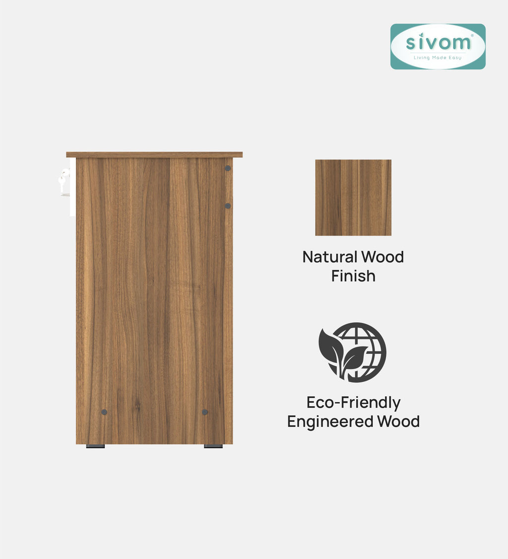 Sivom SIVOM Croma Study/Home Office Engineered Wood Computer Desk for Modern Homes | Elegant Design & Premium Finish