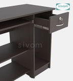 Sivom SIVOM Croma Study/Home Office Engineered Wood Computer Desk for Modern Homes | Elegant Design & Premium Finish