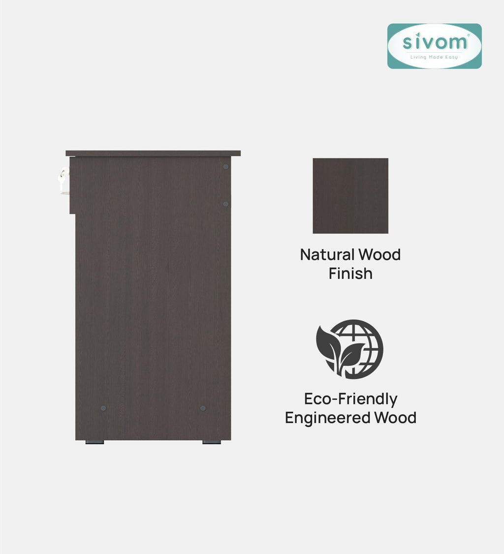 Sivom SIVOM Croma Study/Home Office Engineered Wood Computer Desk for Modern Homes | Elegant Design & Premium Finish