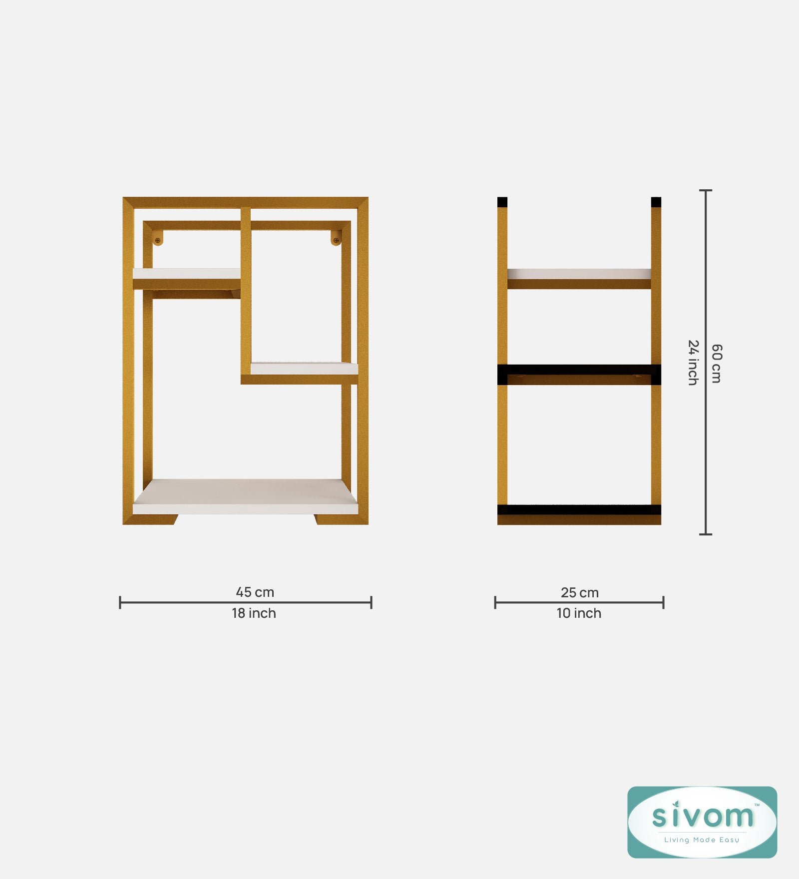 Sivom Sivom Ashley Display Unit for Modern Homes | Elegant Design & Premium Finish