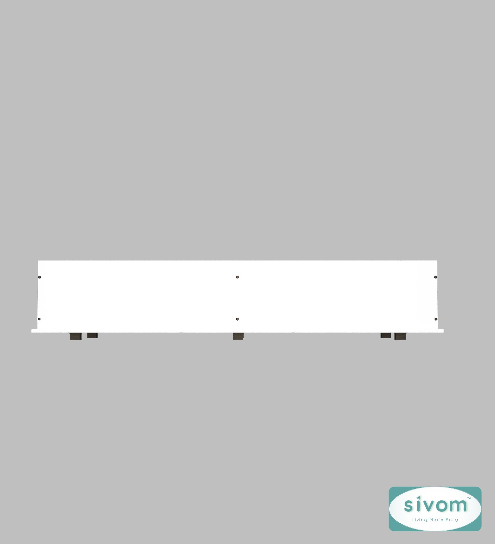 Sivom SIVOM Cyprus Multipurpose Diwan/Single Bed with Storage Engineered Wood Single Box Bed for Modern Homes | Elegant Design & Premium Finish