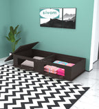 Sivom SIVOM Cyprus Multipurpose Diwan/Single Bed with Storage Engineered Wood Single Box Bed for Modern Homes | Elegant Design & Premium Finish