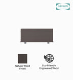 Sivom SIVOM Cyprus Multipurpose Diwan/Single Bed with Storage Engineered Wood Single Box Bed for Modern Homes | Elegant Design & Premium Finish