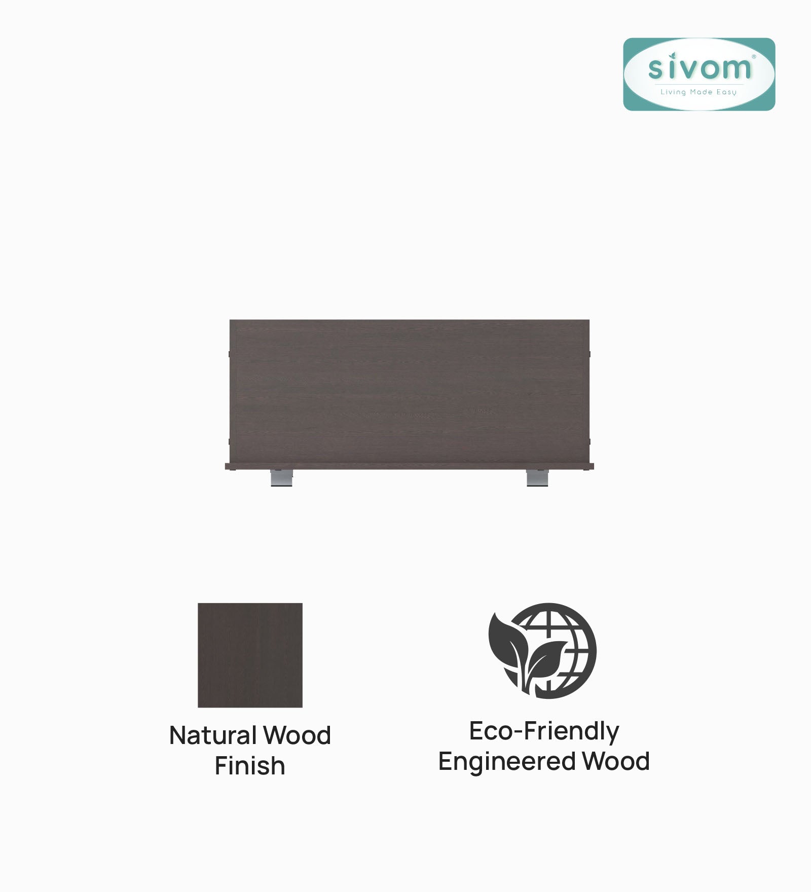 Sivom SIVOM Cyprus Multipurpose Diwan/Single Bed with Storage Engineered Wood Single Box Bed for Modern Homes | Elegant Design & Premium Finish