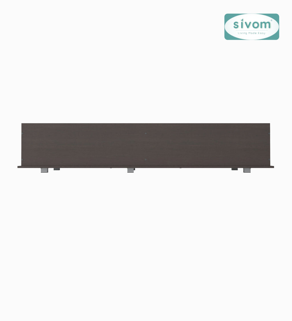 Sivom SIVOM Cyprus Multipurpose Diwan/Single Bed with Storage Engineered Wood Single Box Bed for Modern Homes | Elegant Design & Premium Finish