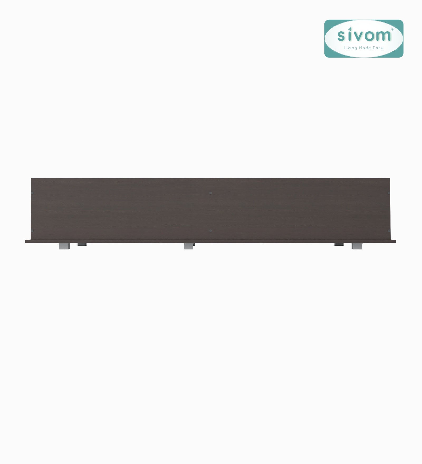 Sivom SIVOM Cyprus Multipurpose Diwan/Single Bed with Storage Engineered Wood Single Box Bed for Modern Homes | Elegant Design & Premium Finish