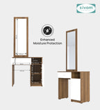 Sivom furniture Darkstar Queen With Storage Bedroom Combo