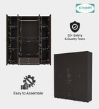 Sivom furniture Darwin Queen With Storage Bedroom Combo