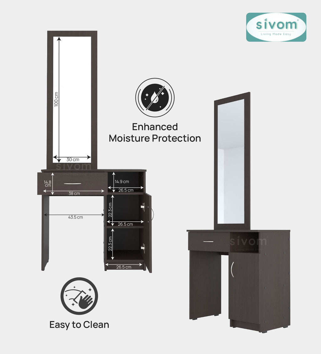 Sivom furniture Darwin Queen With Storage Bedroom Combo