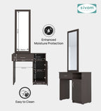 Sivom furniture Darwin Queen With Storage Bedroom Combo